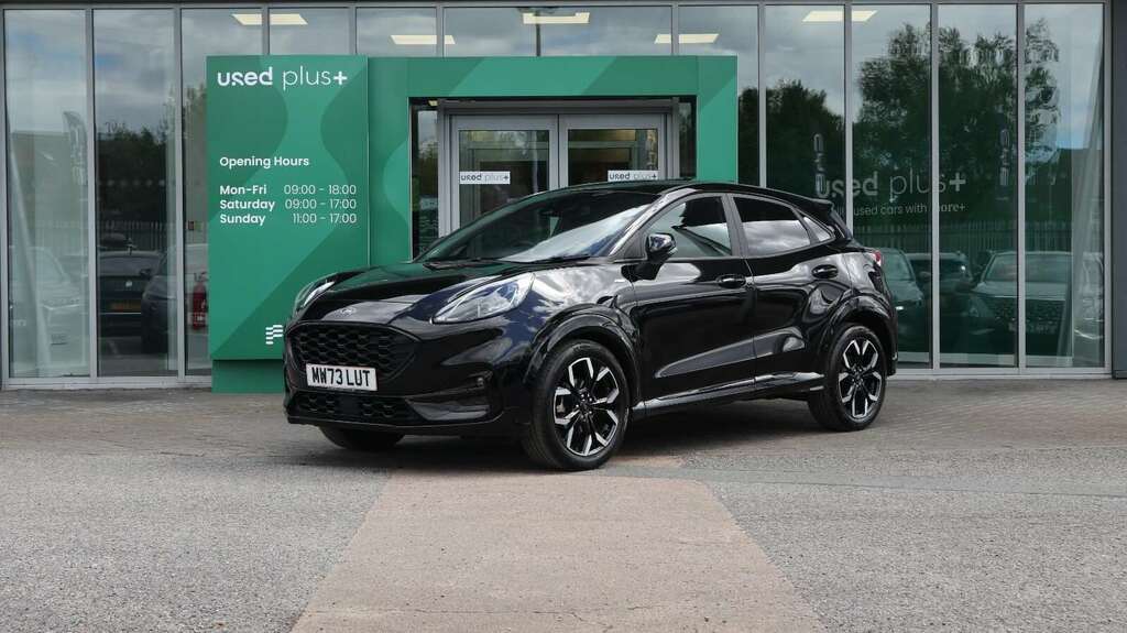 Ford Puma 1.0 Ecoboost Hybrid Mhev 155 St-line X MW73LUT Black #2