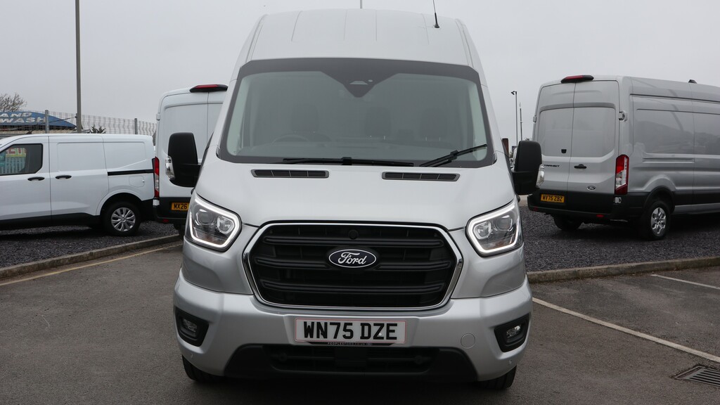 Ford Transit Custom 350 L3 Lwb H3 High Roof Limited Nav 165Ps Eu6 6 Sp WN75DZT Silver #2