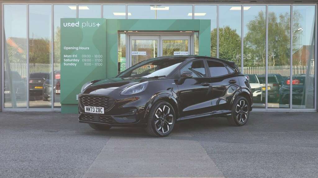 Ford Puma 1.0 Ecoboost Hybrid Mhev St-line X Black