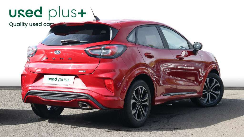 Ford Puma 1.0 Ecoboost Hybrid Mhev St-line SM21ZNG Red #3