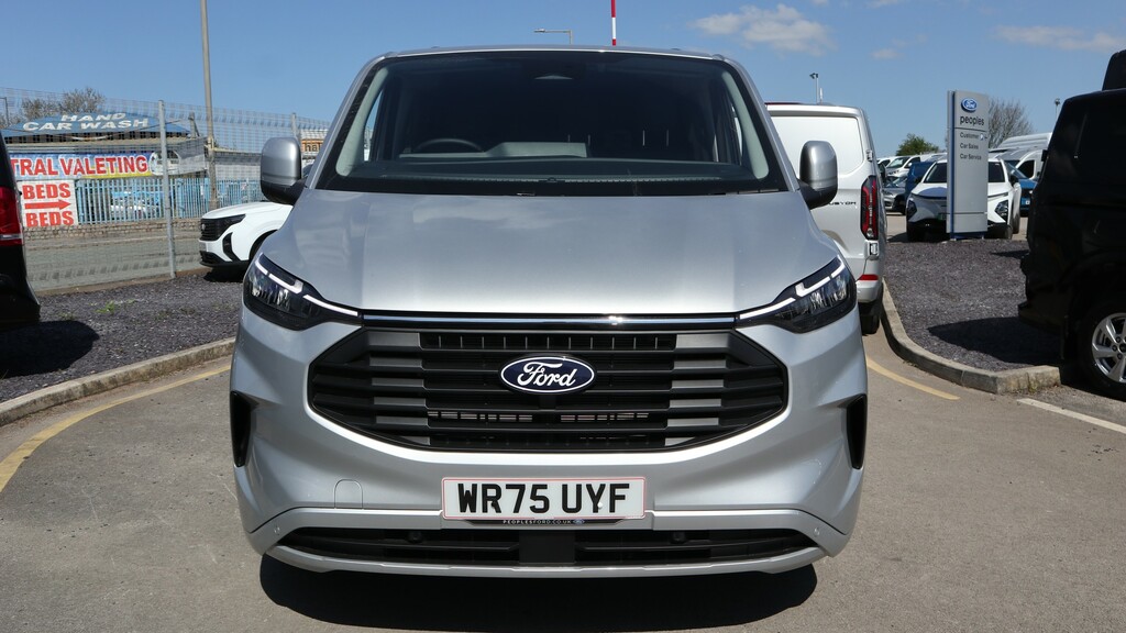 Ford Transit Custom 320 L1 Swb H1 Limited 6 Seat Kombi 136Ps Eu6 6 Spe WR75UYF Silver #2