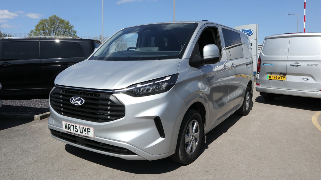 Ford Transit Custom 320 L1 Swb H1 Limited 6 Seat Kombi 136Ps Eu6 6 Spe WR75UYF Silver #3