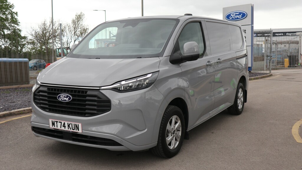 Ford Transit Custom 320 L1 Swb H1 Limited 2.5 Phev 232Ps Pael Van Grey #3