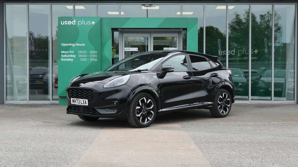 Ford Puma 1.0 Ecoboost Hybrid Mhev St-line X Black