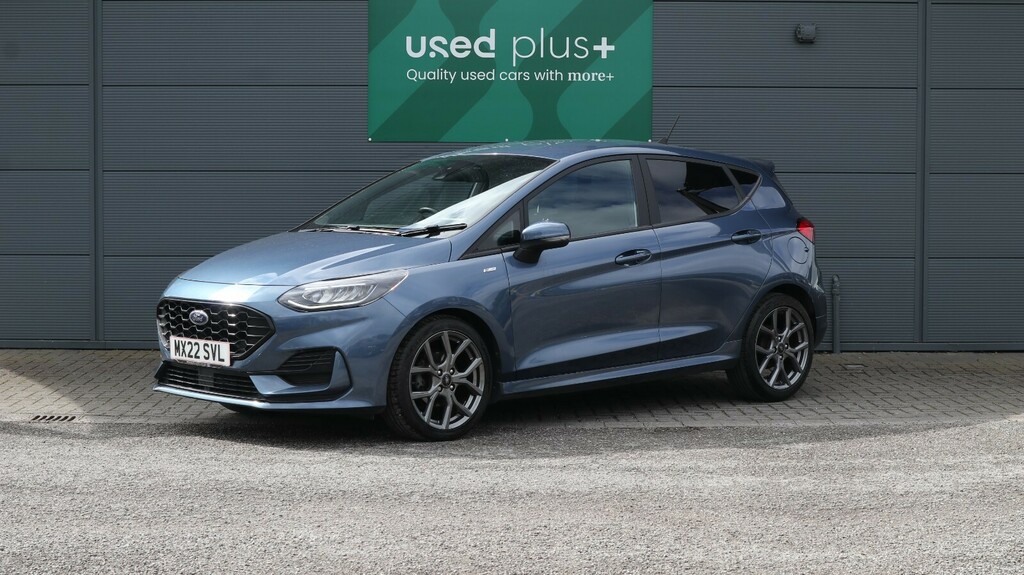 Ford Fiesta 1.0 Ecoboost St-line X MX22SVL Blue #2