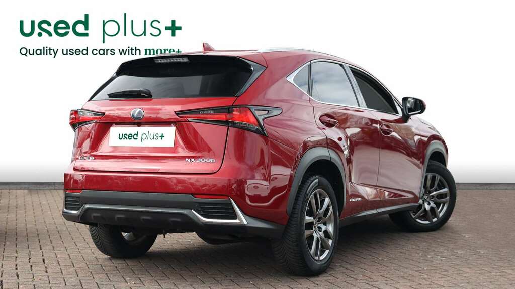 Lexus NX 300H 2.5 Luxury Cvt Premium Nav GK68VHD Red #3