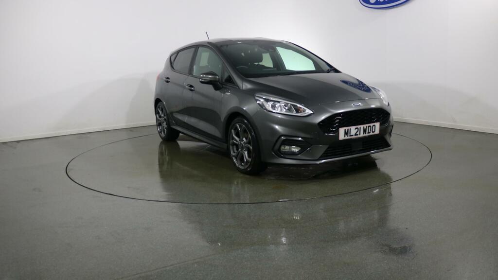 Ford Fiesta 1.0 Ecoboost 95 St-line Edition ML21WDO Grey #5