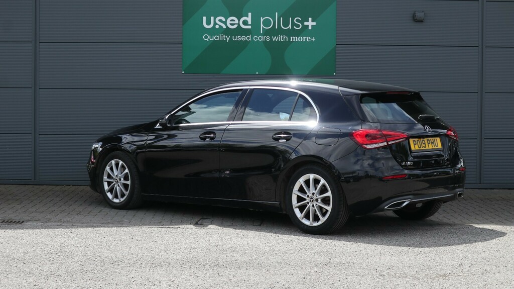 Mercedes-Benz A Class A180 Sport PO19PHU Black #4
