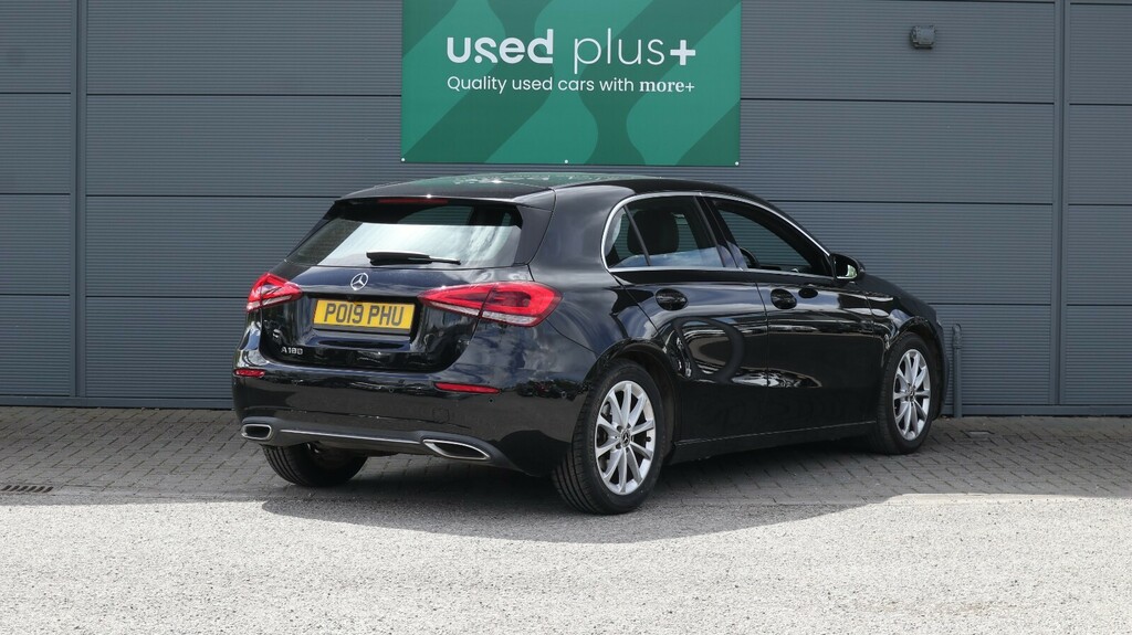 Mercedes-Benz A Class A180 Sport PO19PHU Black #6