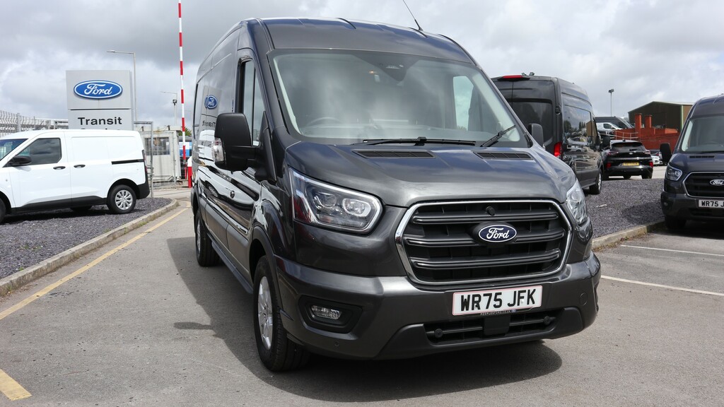 Ford Transit Custom 350 L3 Lwb H2 Medium Roof Limited Nav 165Ps Eu6 6 WR75JFK Grey
