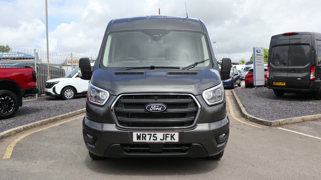Ford Transit Custom 350 L3 Lwb H2 Medium Roof Limited Nav 165Ps Eu6 6 WR75JFK Grey #2