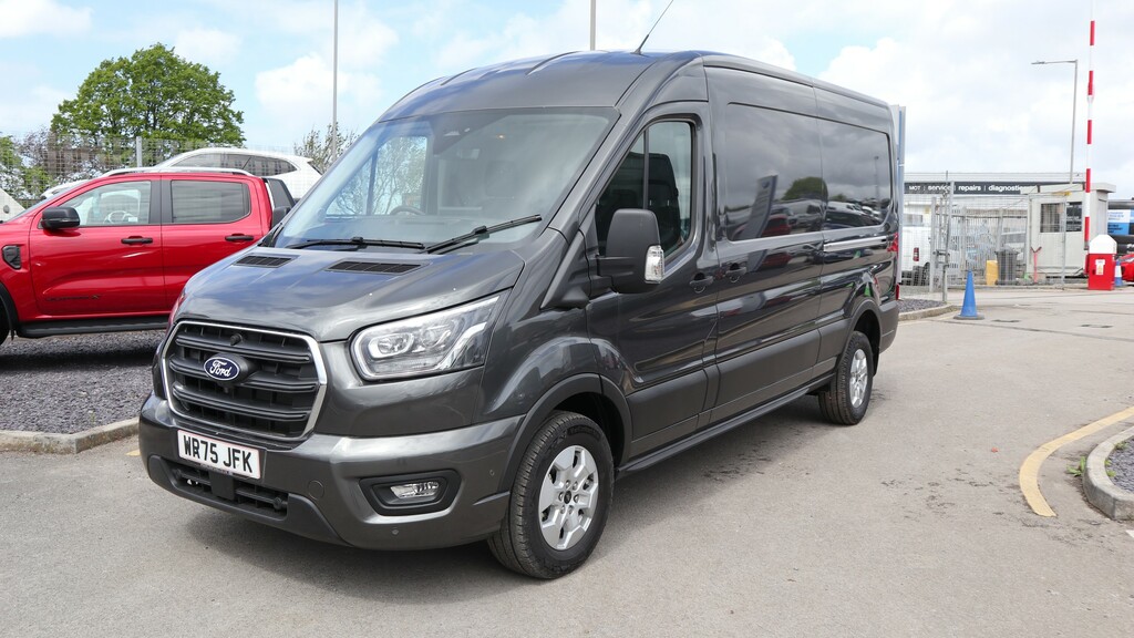 Ford Transit Custom 350 L3 Lwb H2 Medium Roof Limited Nav 165Ps Eu6 6 WR75JFK Grey #3