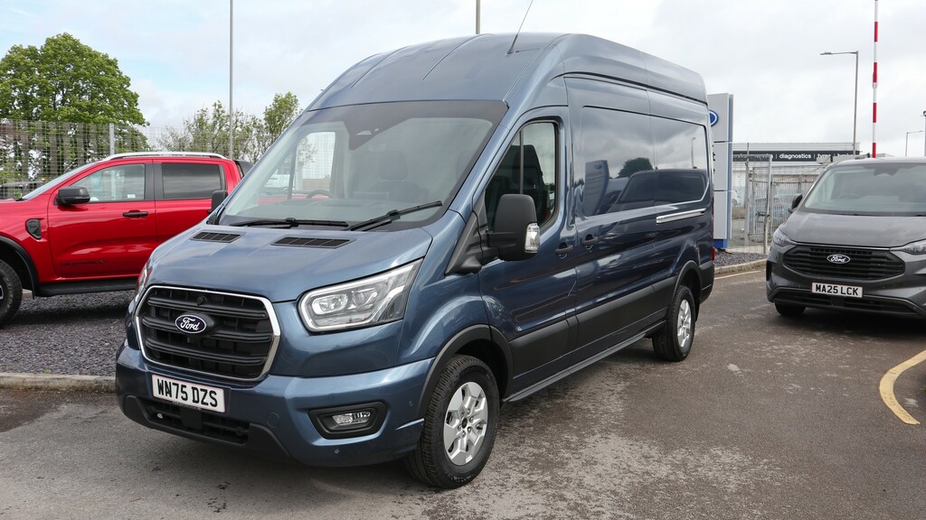 Ford Transit Custom 350 L3 Lwb H3 High Roof Limited Nav 165Ps Eu6 6 Sp WN75DZS Blue #3