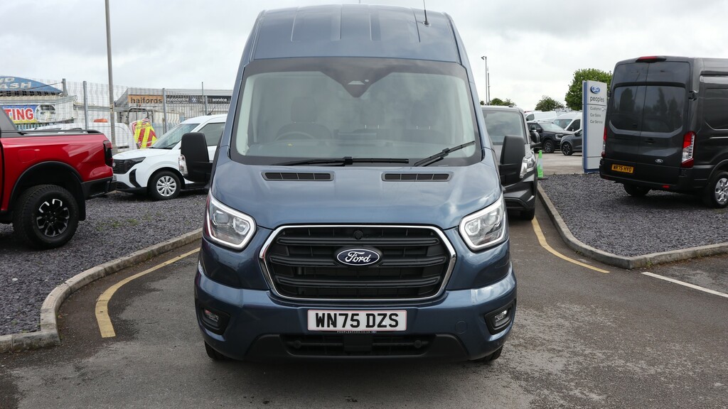 Ford Transit Custom 350 L3 Lwb H3 High Roof Limited Nav 165Ps Eu6 6 Sp WN75DZS Blue #2