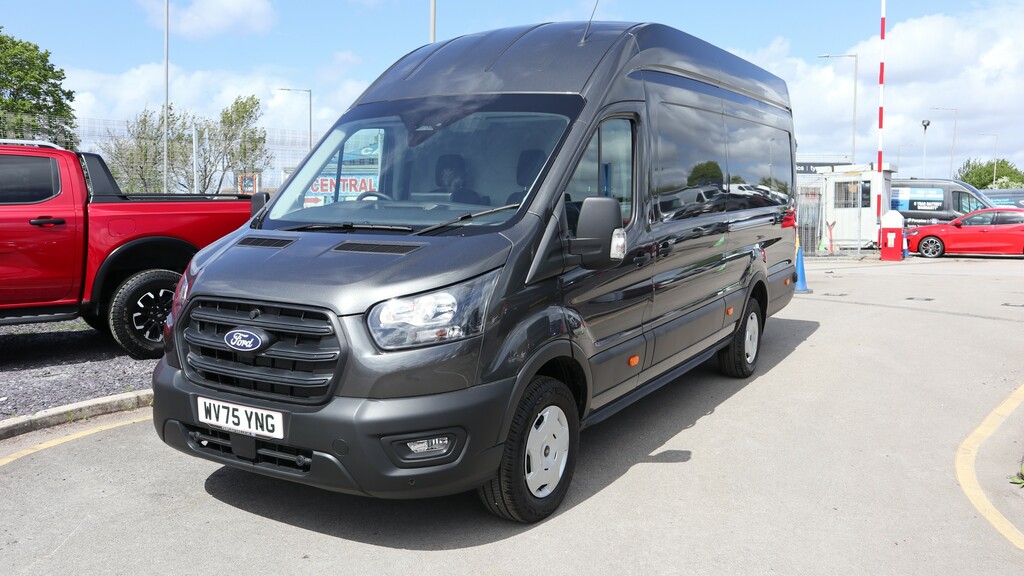 Ford Transit Custom 350 L4 H3 4 Meter Trend 165Ps Eu6 6 Speed Panel Va WV75YNG Grey #3