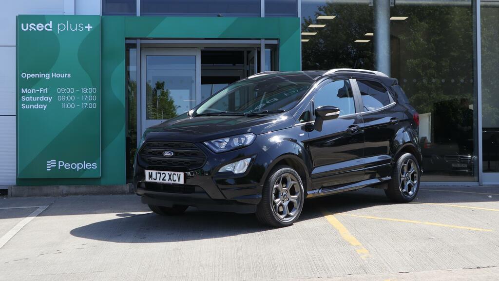 Ford Ecosport 1.0 Ecoboost 125 St-line MJ72XCV Black #2
