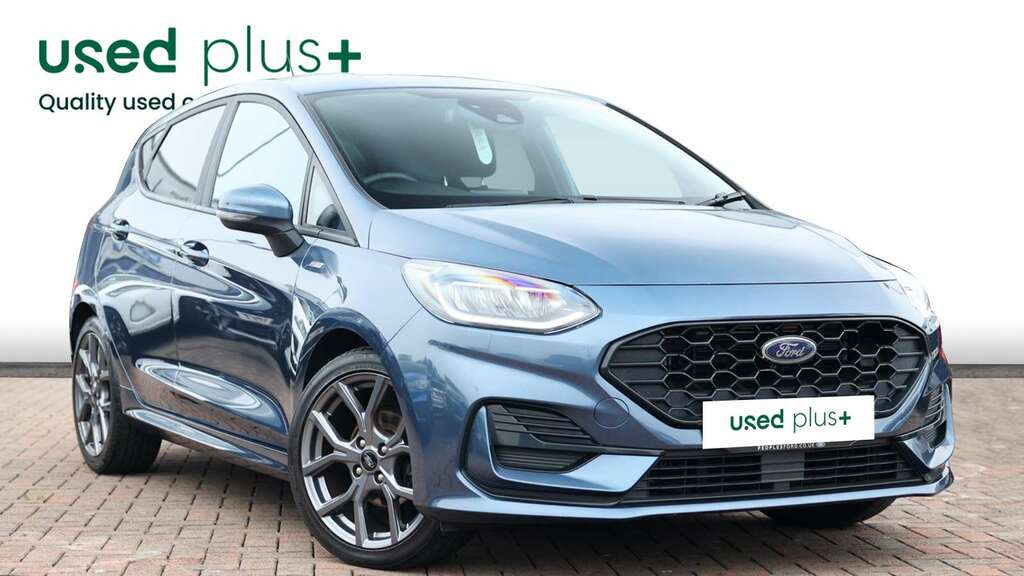 Ford Fiesta 1.0 Ecoboost St-line SN72HZC Blue #2