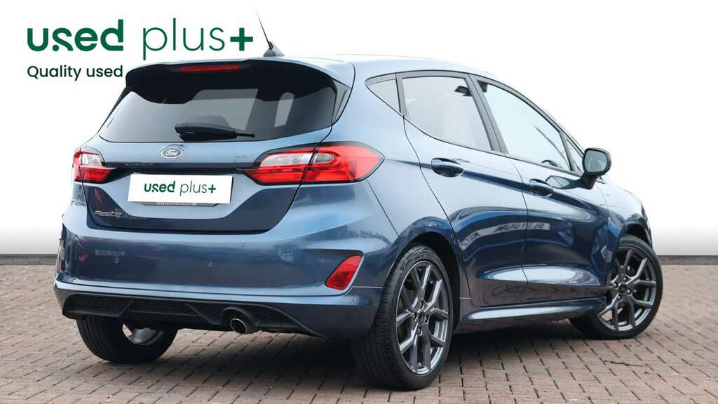 Ford Fiesta 1.0 Ecoboost St-line SN72HZC Blue #5