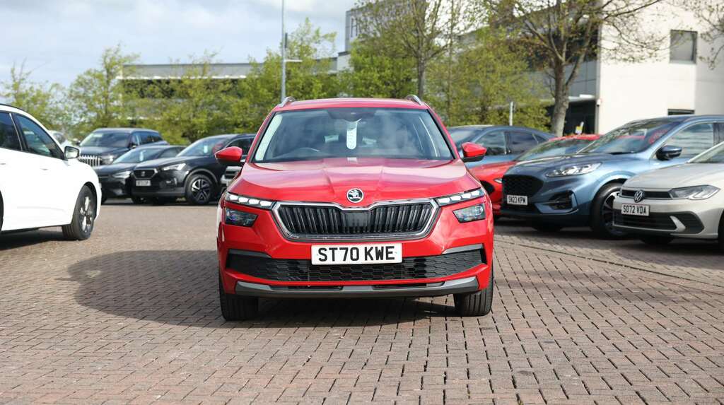 Skoda Kamiq 1.6 Tdi Se L Dsg Red #5