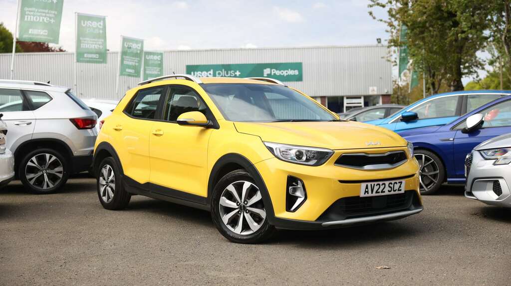 Kia Stonic 1.0T Gdi 99 2 Dct AV22SCZ Yellow #2