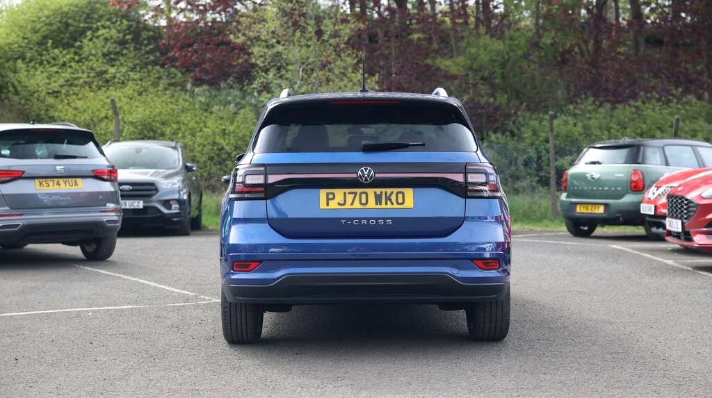 Volkswagen T-Cross 1.0 Tsi 110 R-line PJ70WKO Blue #6