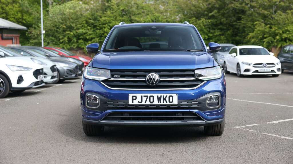 Volkswagen T-Cross 1.0 Tsi 110 R-line PJ70WKO Blue #5