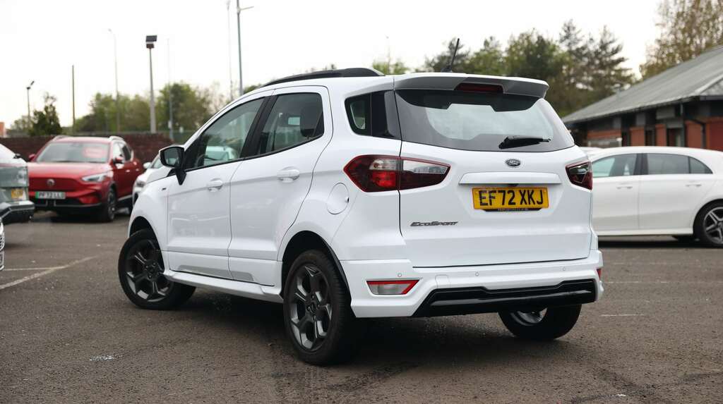 Ford Ecosport 1.0 Ecoboost 125 St-line EF72XKJ White #4
