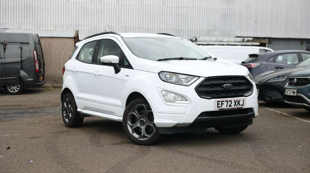 Ford Ecosport 1.0 Ecoboost 125 St-line EF72XKJ White #2