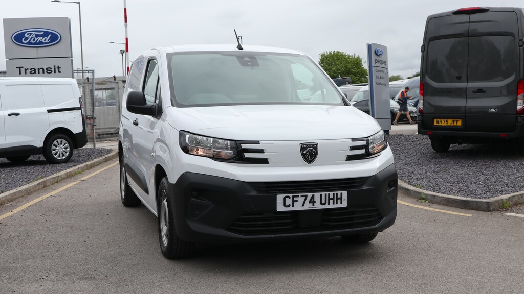 Peugeot Partner 1.5 Bluehdi 100 Eu6 6 Speed Professional Van White