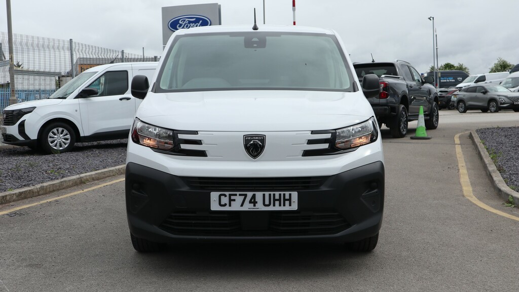 Peugeot Partner 1.5 Bluehdi 100 Eu6 6 Speed Professional Van CF74UHH White #2