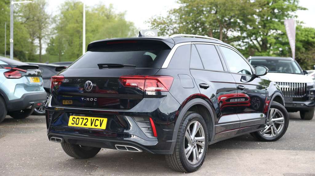 Volkswagen T-Roc 1.5 Tsi R-line SO72VCV Black #3