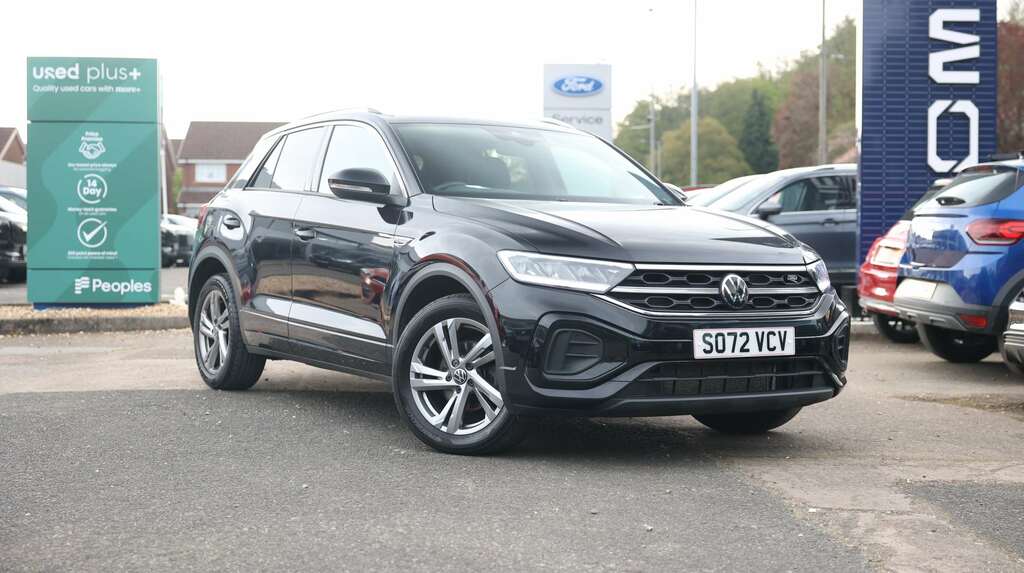 Volkswagen T-Roc 1.5 Tsi R-line SO72VCV Black #2