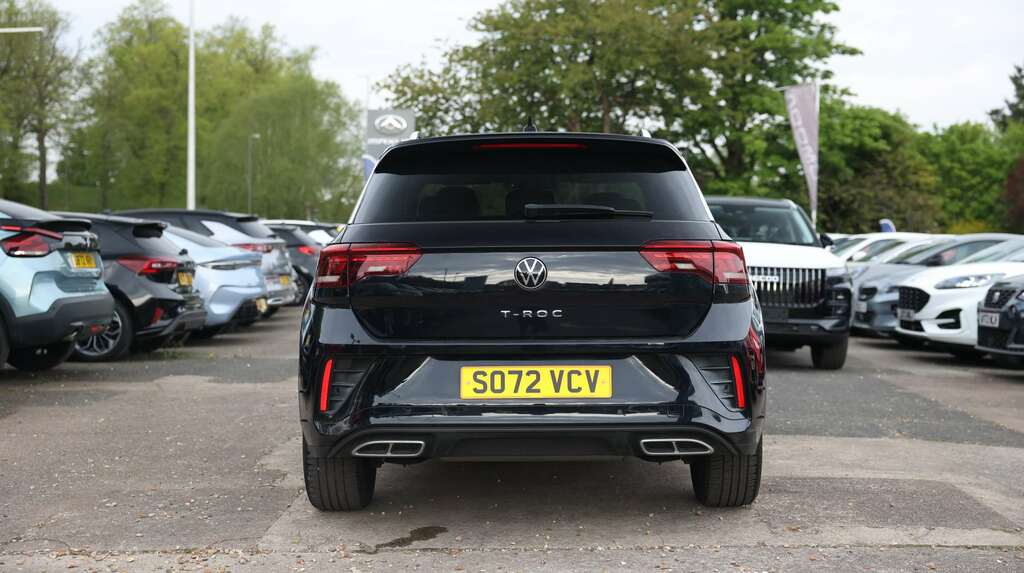 Volkswagen T-Roc 1.5 Tsi R-line SO72VCV Black #6