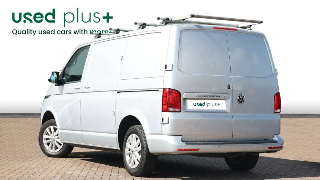 Volkswagen Transporter 2.0 Tdi 110 Highline Van SL21FXG Silver #4