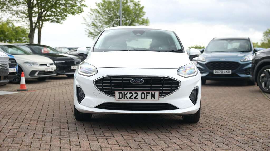 Ford Fiesta 1.0 Ecoboost Hbd Mhev 155 Titanium Vignale DK22OFM White #5