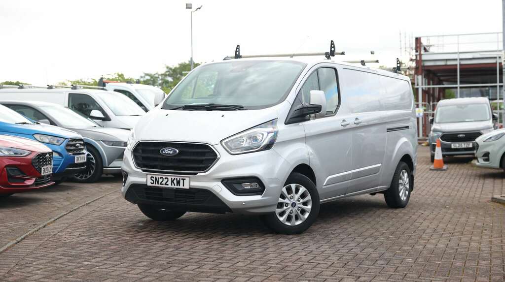 Ford Transit Custom 2.0 Ecoblue 130Ps Low Roof Limited Van Silver