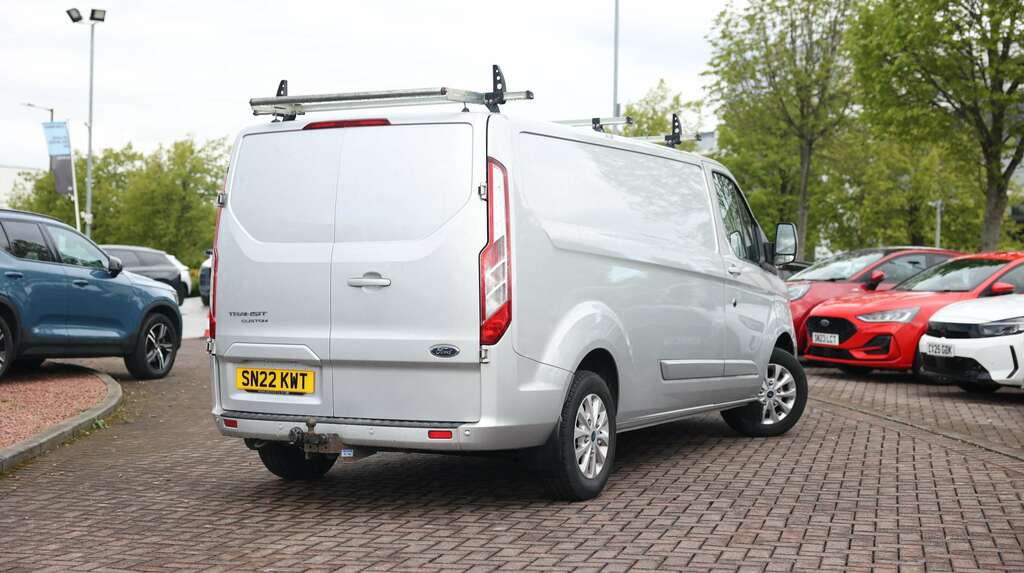 Ford Transit Custom 2.0 Ecoblue 130Ps Low Roof Limited Van SN22KWT Silver #3