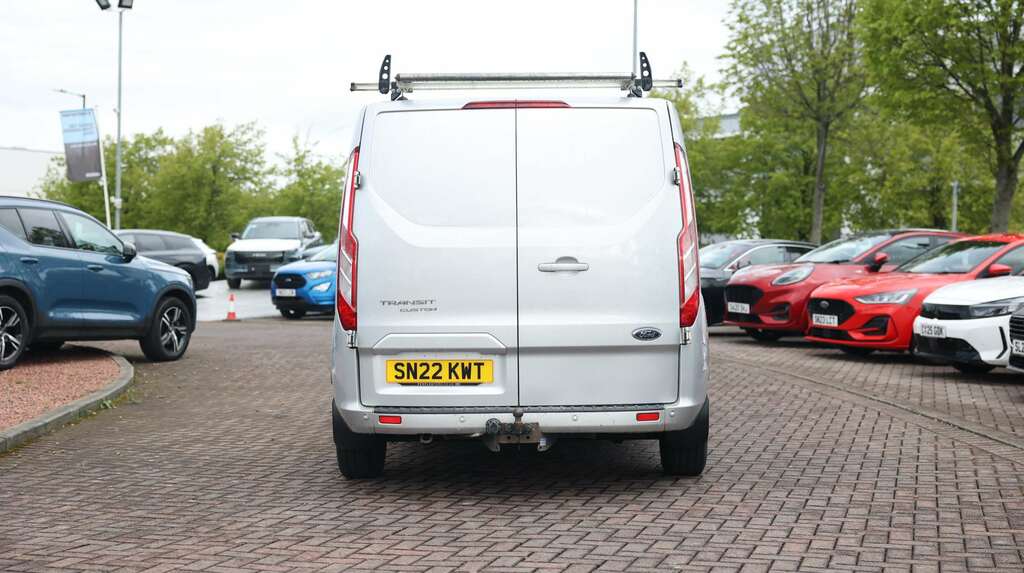 Ford Transit Custom 2.0 Ecoblue 130Ps Low Roof Limited Van SN22KWT Silver #6