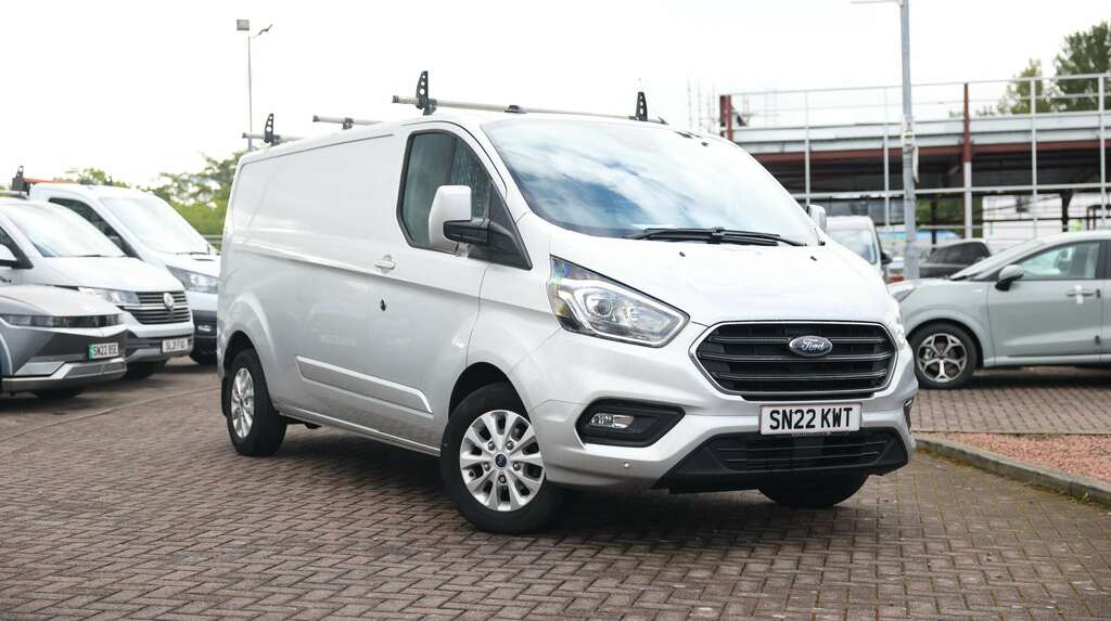Ford Transit Custom 2.0 Ecoblue 130Ps Low Roof Limited Van SN22KWT Silver #2