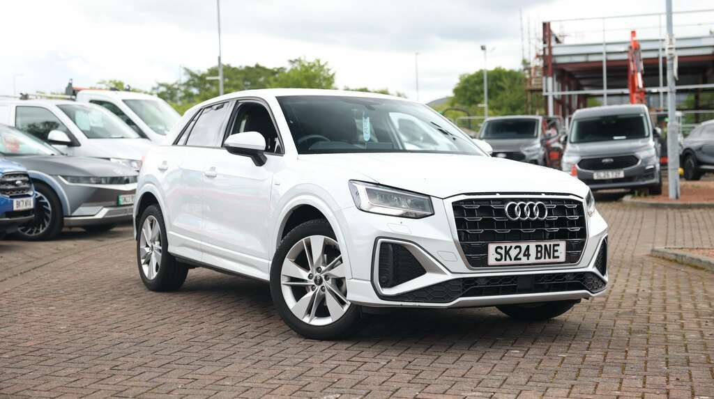 Audi Q2 30 Tfsi S Line SK24BNE White #2
