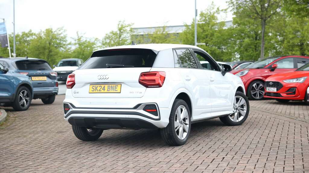 Audi Q2 30 Tfsi S Line SK24BNE White #3