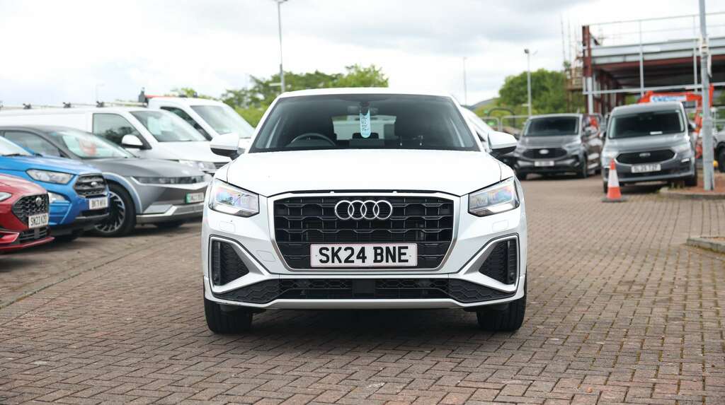 Audi Q2 30 Tfsi S Line SK24BNE White #5