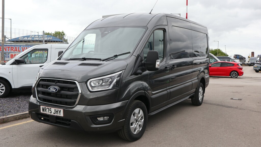 Ford Transit Custom 350 L3 Lwb H2 Medium Roof Limited 165Ps Eu6 6 Spee WR75JHY Grey #3