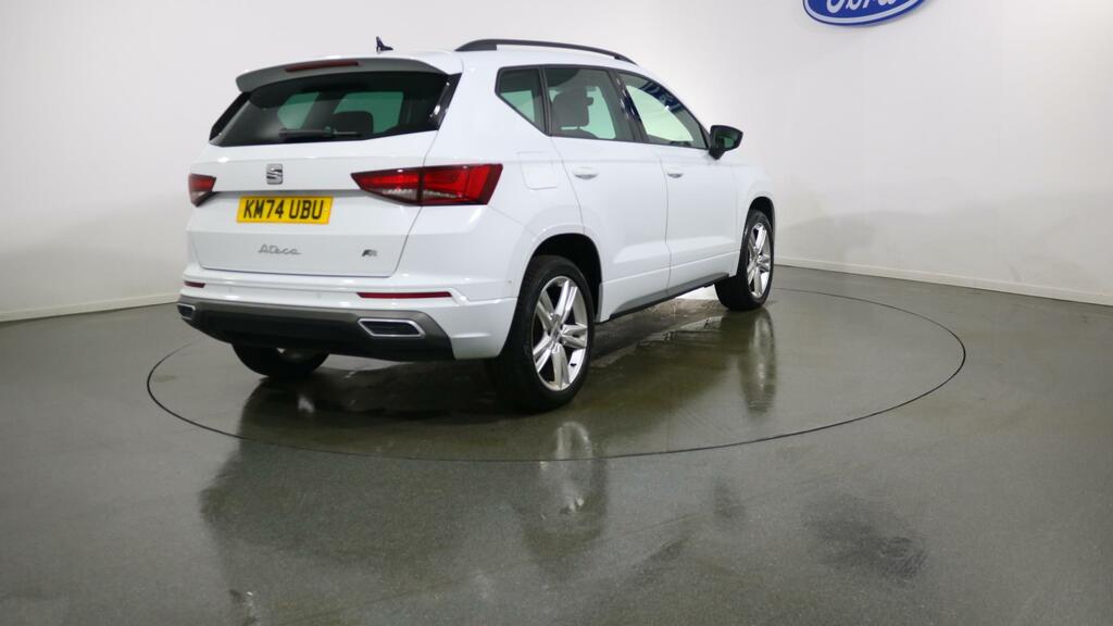 Seat Ateca 1.5 Tsi Evo Fr Dsg KM74UBU White #3
