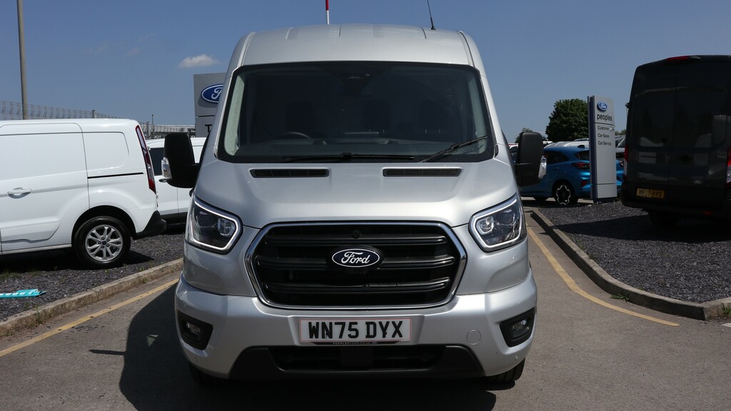 Ford Transit Custom 350 L3 Lwb H2 Limited Nav 165Ps Eu6 6 Speed Panel WN75DYX Silver #2