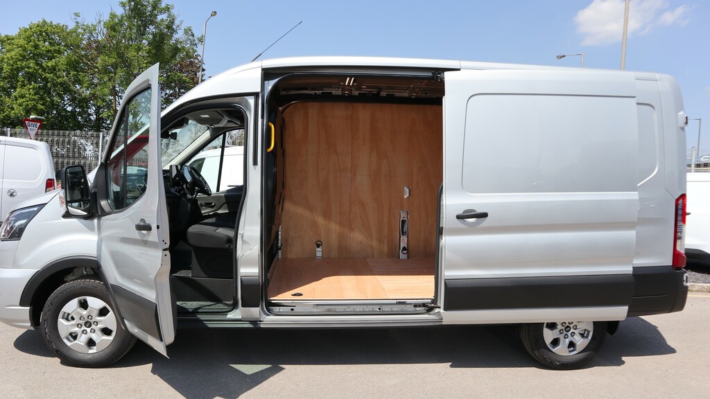 Ford Transit Custom 350 L3 Lwb H2 Limited Nav 165Ps Eu6 6 Speed Panel WN75DYX Silver #4