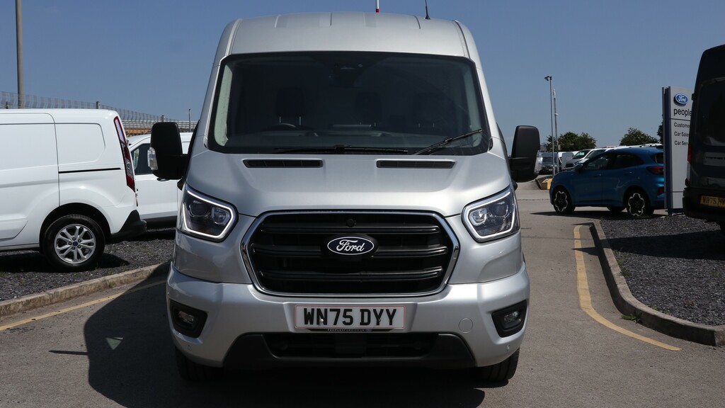 Ford Transit Custom 350 L3 Lwb H2 Medium Roof Limited 165Ps Eu6 6 Spee WN75DYY Silver #2