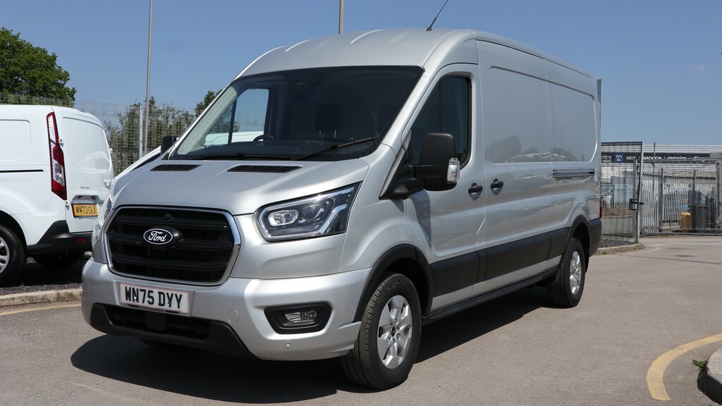 Ford Transit Custom 350 L3 Lwb H2 Medium Roof Limited 165Ps Eu6 6 Spee WN75DYY Silver #3