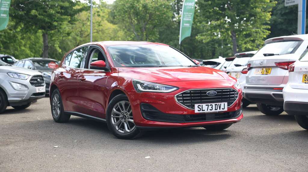 Ford Focus 1.0 Ecoboost Hybrid Mhev 155 Titanium SL73DVJ Red #2