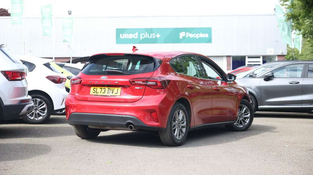 Ford Focus 1.0 Ecoboost Hybrid Mhev 155 Titanium SL73DVJ Red #3